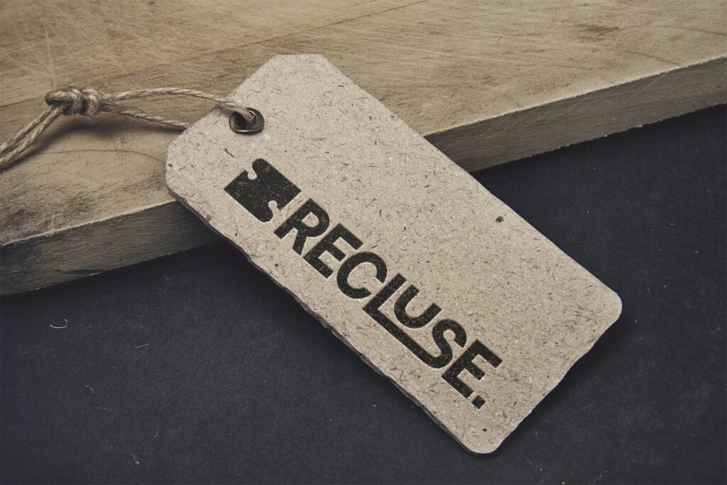 Recluse. logo ontwerp